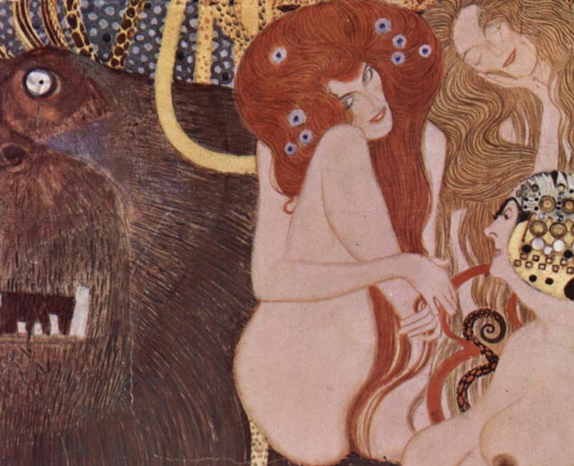 Detail Frise de Klimt Secession